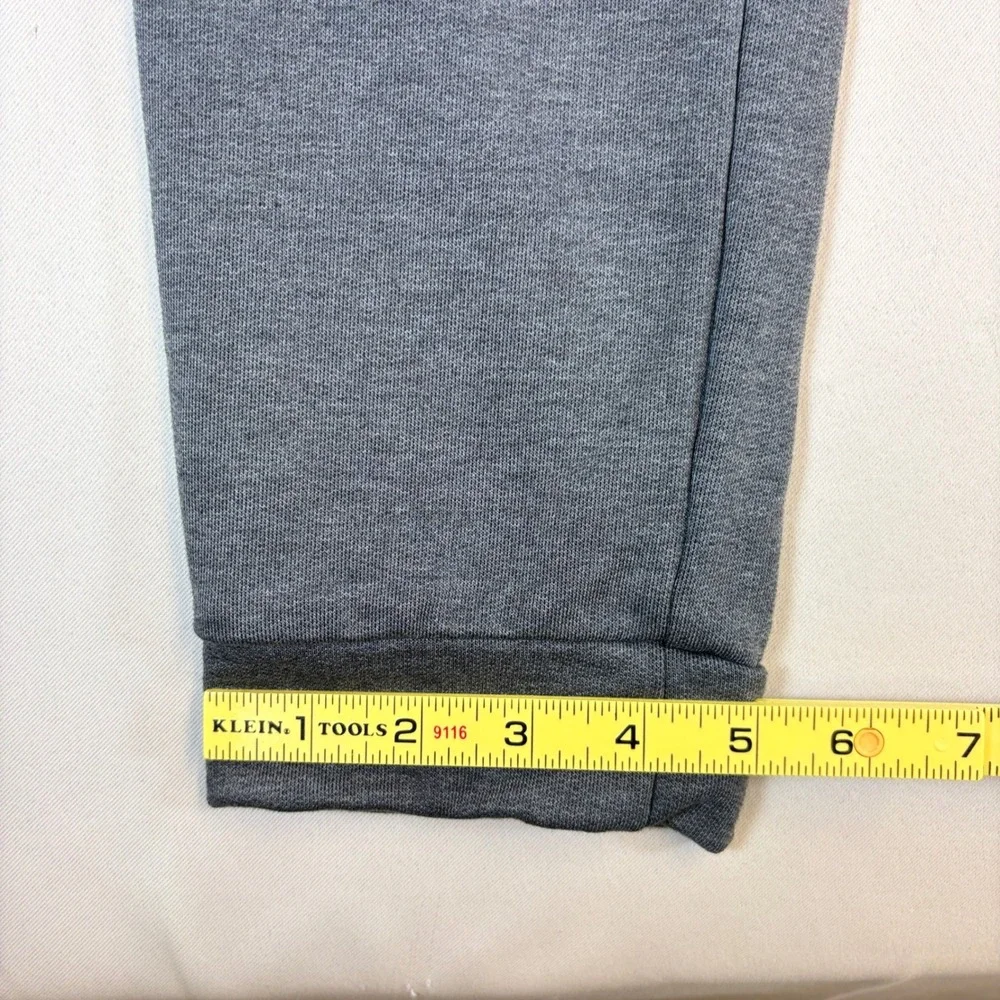 On Cloud Sweat Pants Men M Gray Green Ribbed Knee Athleisure Joggers On Running